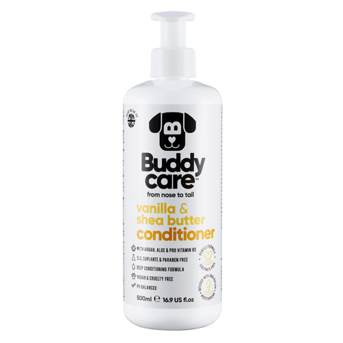 Buddy Care Vanilla & Shea Butter Dog Conditioner 500ml