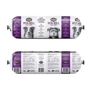 Frozen Regal Kangaroo with Broccoli & Cauliflower Roll - 2kg