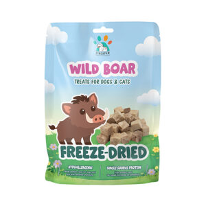Singapaw Freeze Dried Wild Boar Treats 50g (For Cat & Dog)