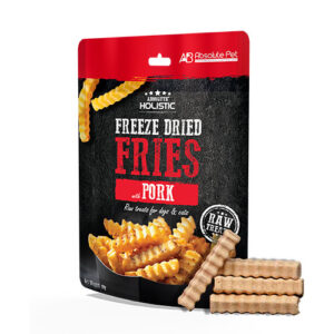 Absolute Holistic Freeze Dried Raw Treats for Cats & Dogs - Pork Fries (60g)
