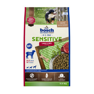 Bosch High Premium Concept - Adult Sensitive Lamb & Rice Dry Dog Food 3kg