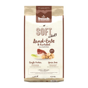 Bosch HPC Soft - Adult Farm Duck & Potato Dry Dog Food 12.5kg