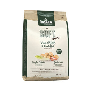 Bosch HPC Soft - Mini Quail & Potato Dry Dog Food 2.5kg