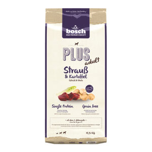 Bosch HPC Plus - Adult Ostrich & Potato Dry Dog Food 12.5kg
