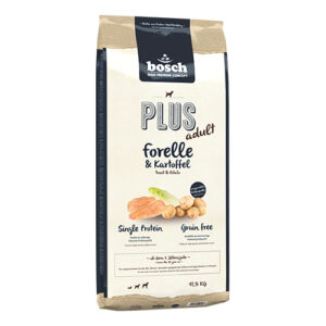 Bosch HPC Plus - Adult Trout & Potato Dry Dog Food 12.5kg
