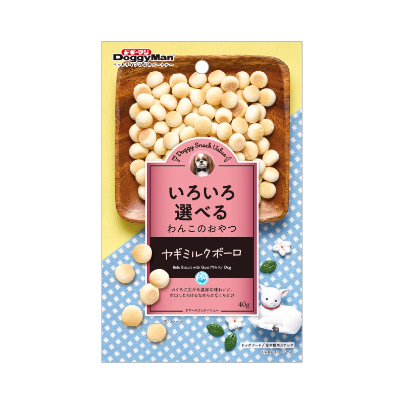 Doggyman 82888 Bowwow Biscuit with Rich Milk 40g