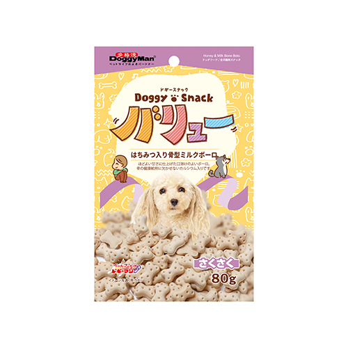 Doggyman Z0832 Honey & Milk Bone Bolo Biscuits 80g