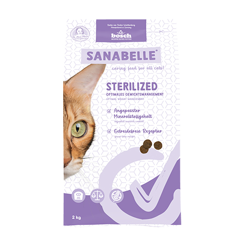 Sanabelle Care - Sterilized Dry Cat Food 2kg