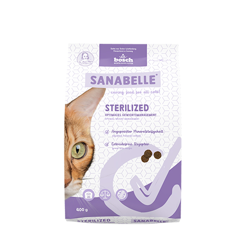 Sanabelle Care - Sterilized Dry Cat Food 400g