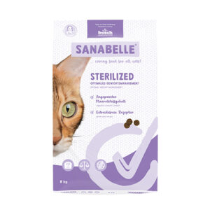 Sanabelle Care - Sterilized Dry Cat Food 8kg