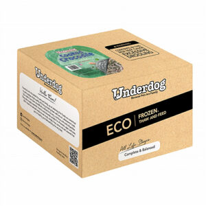 Underdog Cooked Frozen Recipe - Cooked Crocodile ECO PACK (150g patty x 20)