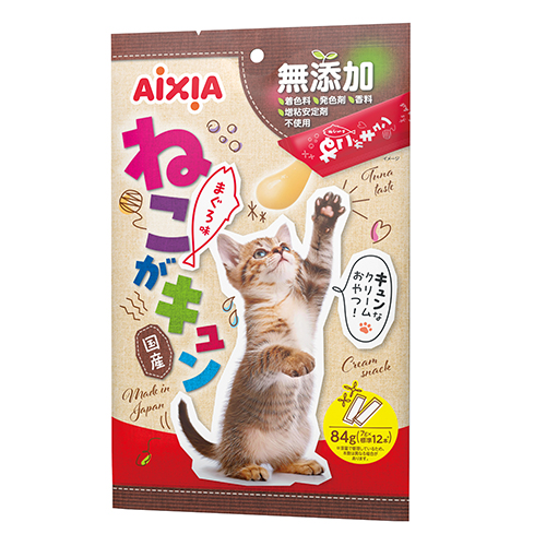 Aixia Kyun Cat Happy Sticks - Tuna Flavour 84g - QCL1