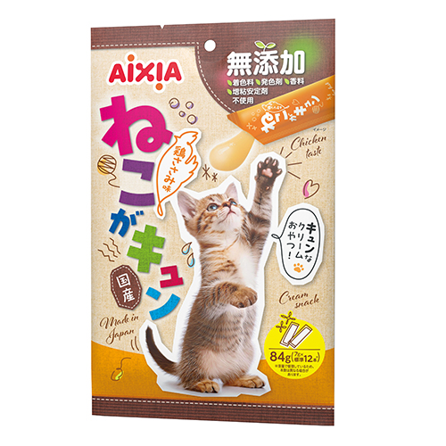 Aixia Kyun Cat Happy Sticks - Chicken Fillet Flavour 84g - QCL4