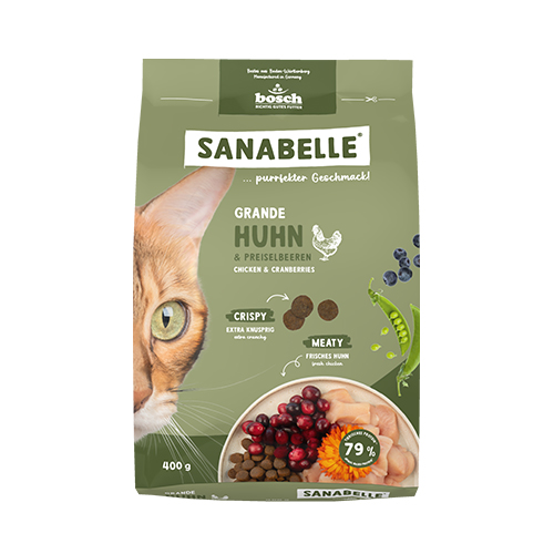 Sanabelle Life - Adult Dry Cat Food - Grande Big Bites (Chicken) 400g