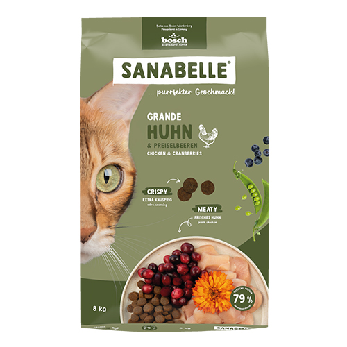 Sanabelle Life - Adult Dry Cat Food - Grande Big Bites (Chicken) 8kg
