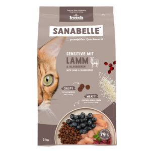 Sanabelle Life - Sensitive Adult Dry Cat Food (Lamb) 2kg