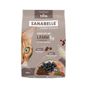 Sanabelle Life - Sensitive Adult Dry Cat Food (Lamb) 400g
