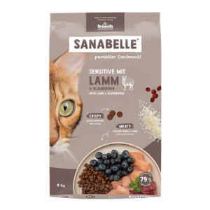 Sanabelle Life - Sensitive Adult Dry Cat Food (Lamb) 8kg