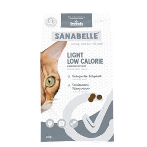 Sanabelle Care - Light Low Calorie Dry Cat Food 2kg