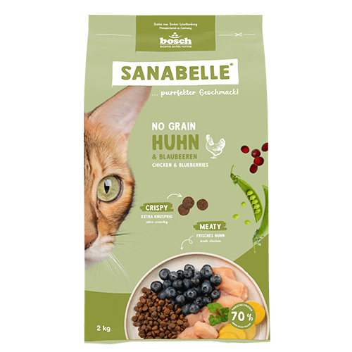 Sanabelle Life - Adult Dry Cat Food - No Grain Chicken 2kg