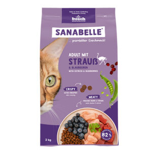 Sanabelle Life - Adult Dry Cat Food (Ostrich) 2kg