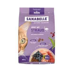 Sanabelle Life - Adult Dry Cat Food (Ostrich) 400g